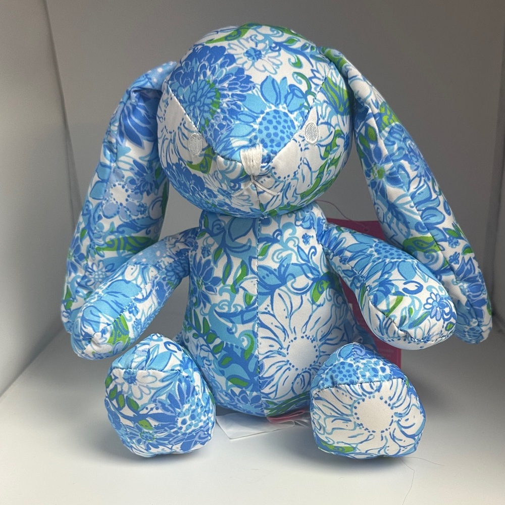 NWT Lilly Pulitzer Bunny Plush Toy Suffed Animal
